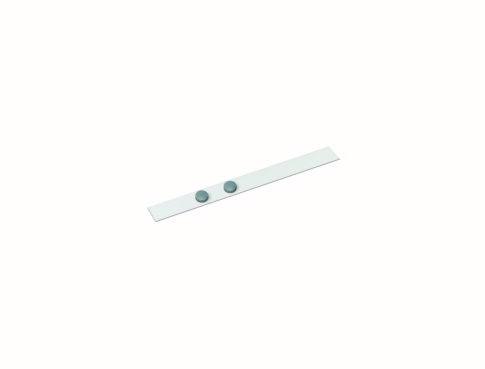 BANDE METALLIQUE MAUL STANDARD LONGUEUR 50CM AVEC 2 AIMANTS COLORIS BLANC
