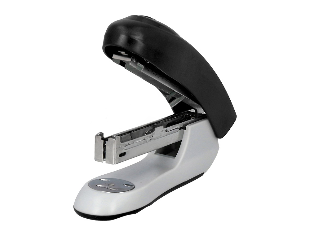 AGRAFEUSE BUREAU Q-CONNECT KF14204 PLASTIQUE ABS CAPACITE 20 FEUILLES COLORIS NOIR