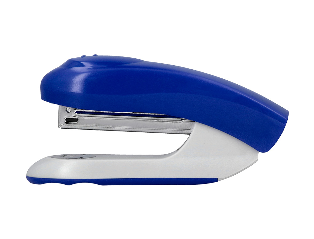AGRAFEUSE BUREAU Q-CONNECT KF14205 PLASTIQUE ABS CAPACITE 20 FEUILLES COLORIS BLEU