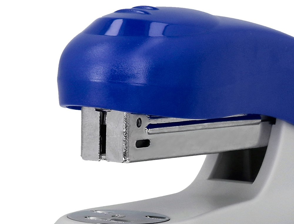 AGRAFEUSE BUREAU Q-CONNECT KF14205 PLASTIQUE ABS CAPACITE 20 FEUILLES COLORIS BLEU