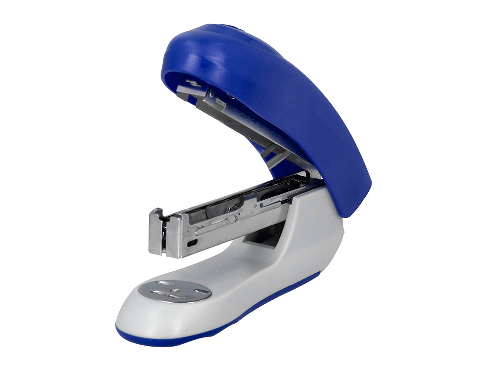 AGRAFEUSE BUREAU Q-CONNECT KF14205 PLASTIQUE ABS CAPACITE 20 FEUILLES COLORIS BLEU