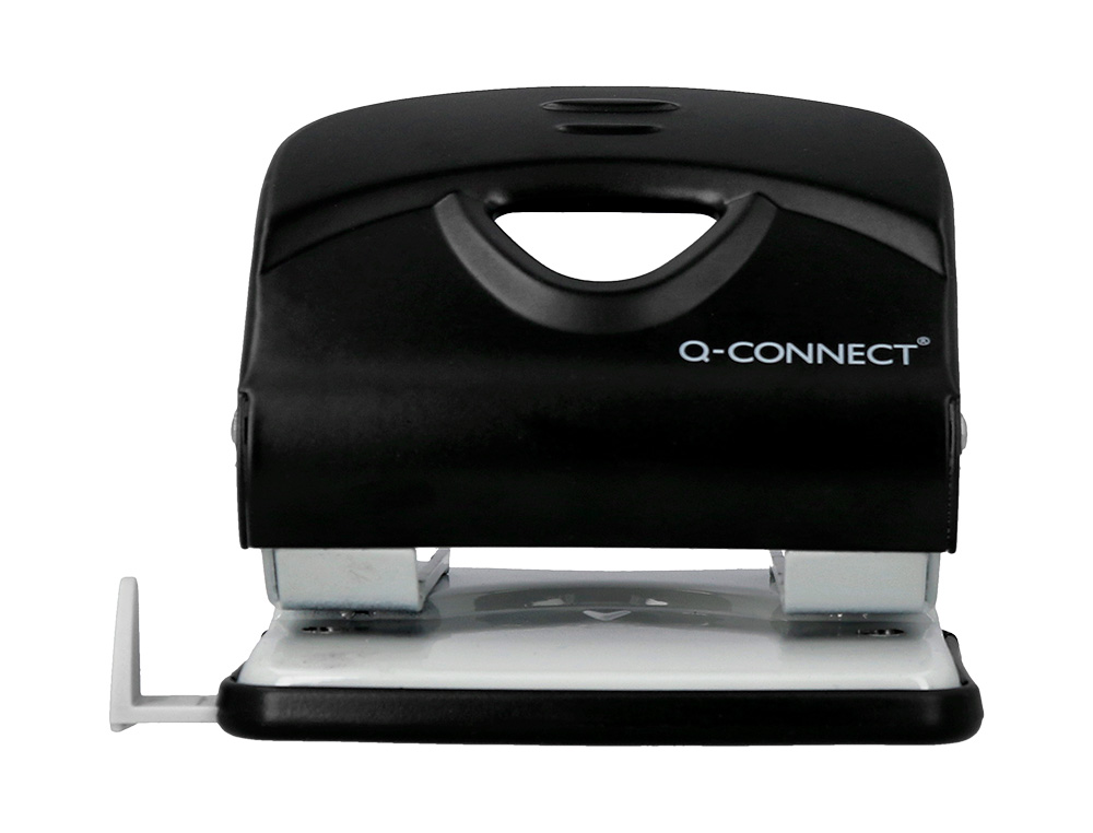 PERFORATEUR Q-CONNECT KF14220 2 TROUS OUVERTURE 3MM         CAPACITE 30 FEUILLES COLORIS  NOIR