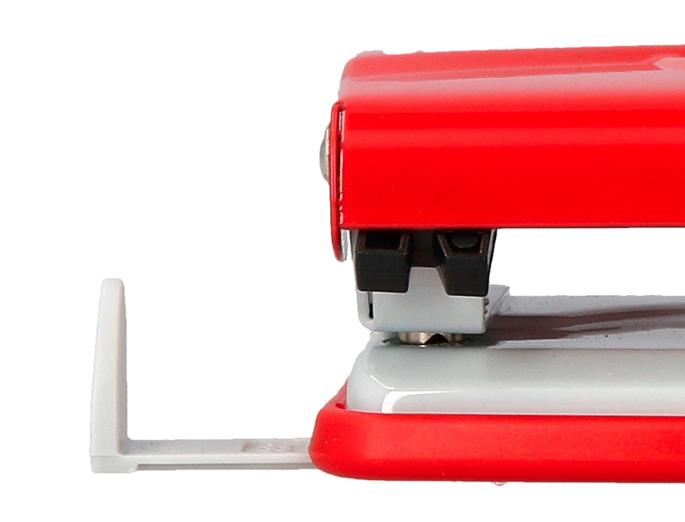 PERFORATEUR Q-CONNECT KF14216 2 TROUS OUVERTURE 1MM         CAPACITE 10 FEUILLES COLORIS  ROUGE