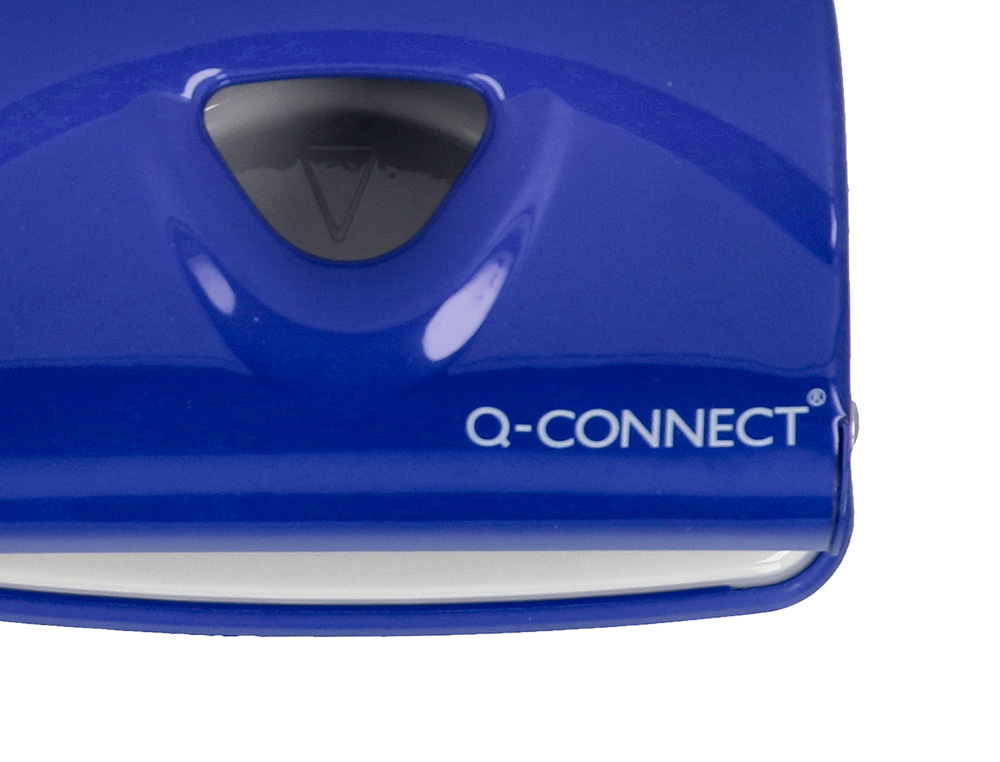PERFORATEUR Q-CONNECT KF14218 2 TROUS OUVERTURE 2MM         CAPACITE 20 FEUILLES COLORIS  BLEU