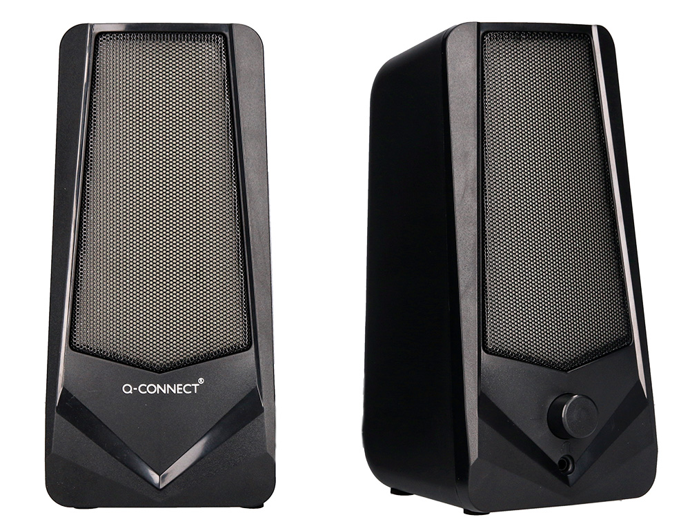 HAUT-PARLEURS Q-CONNECT GAMING BLUETOOTH LUMIERE RVB  PUISSANCE MAXIMALE 2X3W       CONTROLE DU VOLUME COLORIS