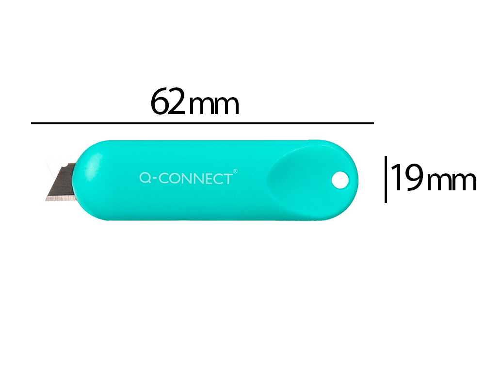 PRESENTOIR Q-CONNECT CUTTER MINI MODELES ET COLORIS ASSORTIS 30 UNITES