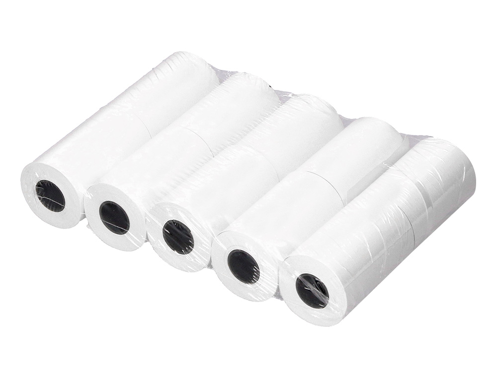 BOBINE THERMIQUE Q-CONNECT 57MM LARGEUR X 35MM DIAMETRE 70GR POUR TPE SANS BISPHENOL A