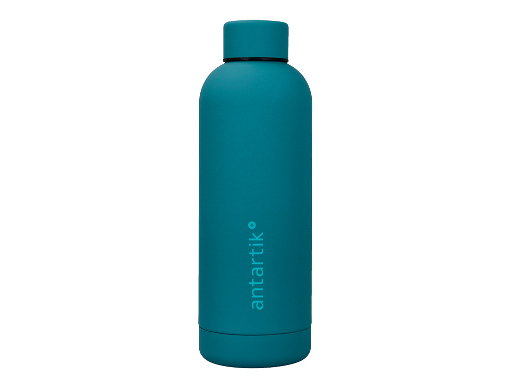 BOUTEILLE ISOTHERME ANTARTIK ACIER INOXYDABLE SANS BPA 500ML COLORIS TURQUOISE