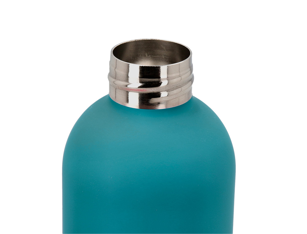BOUTEILLE ISOTHERME ANTARTIK ACIER INOXYDABLE SANS BPA 500ML COLORIS TURQUOISE