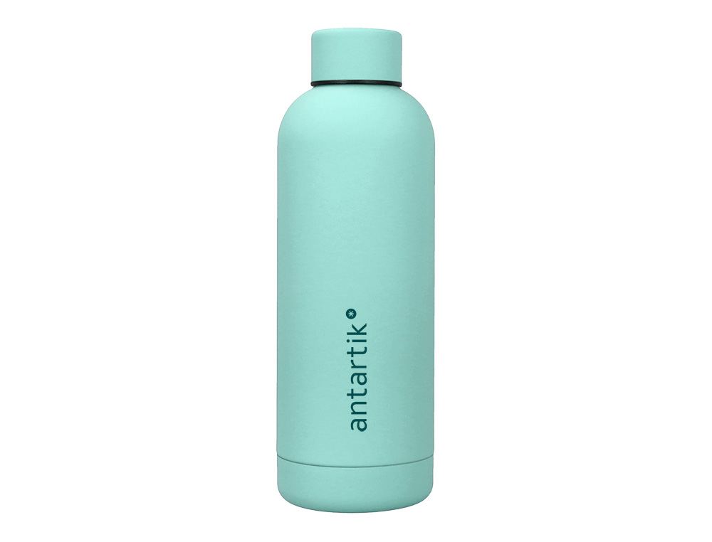 BOUTEILLE ISOTHERME ANTARTIK ACIER INOXYDABLE SANS BPA     500ML COLORIS MENTHE