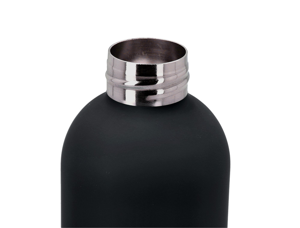 BOUTEILLE ISOTHERME ANTARTIK ACIER INOXYDABLE SANS BPA     500ML COLORIS NOIR