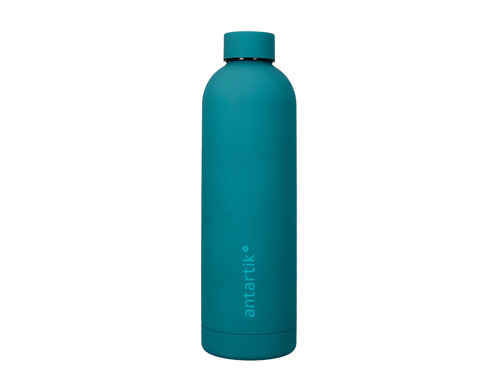 BOUTEILLE ISOTHERME ANTARTIK ACIER INOXYDABLE SANS BPA     750ML COLORIS TURQUOISE