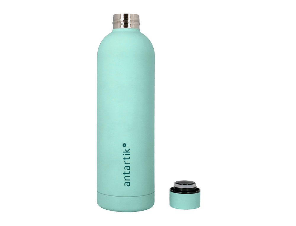 BOUTEILLE ISOTHERME ANTARTIK ACIER INOXYDABLE SANS BPA     750ML COLORIS MENTHE