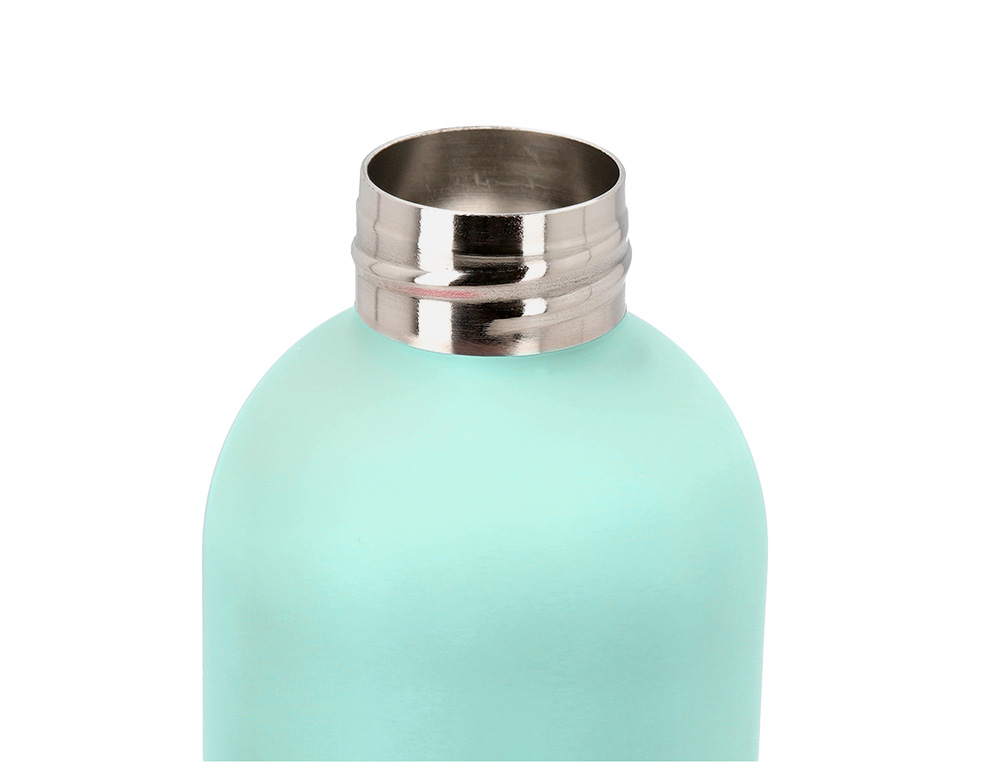 BOUTEILLE ISOTHERME ANTARTIK ACIER INOXYDABLE SANS BPA     750ML COLORIS MENTHE