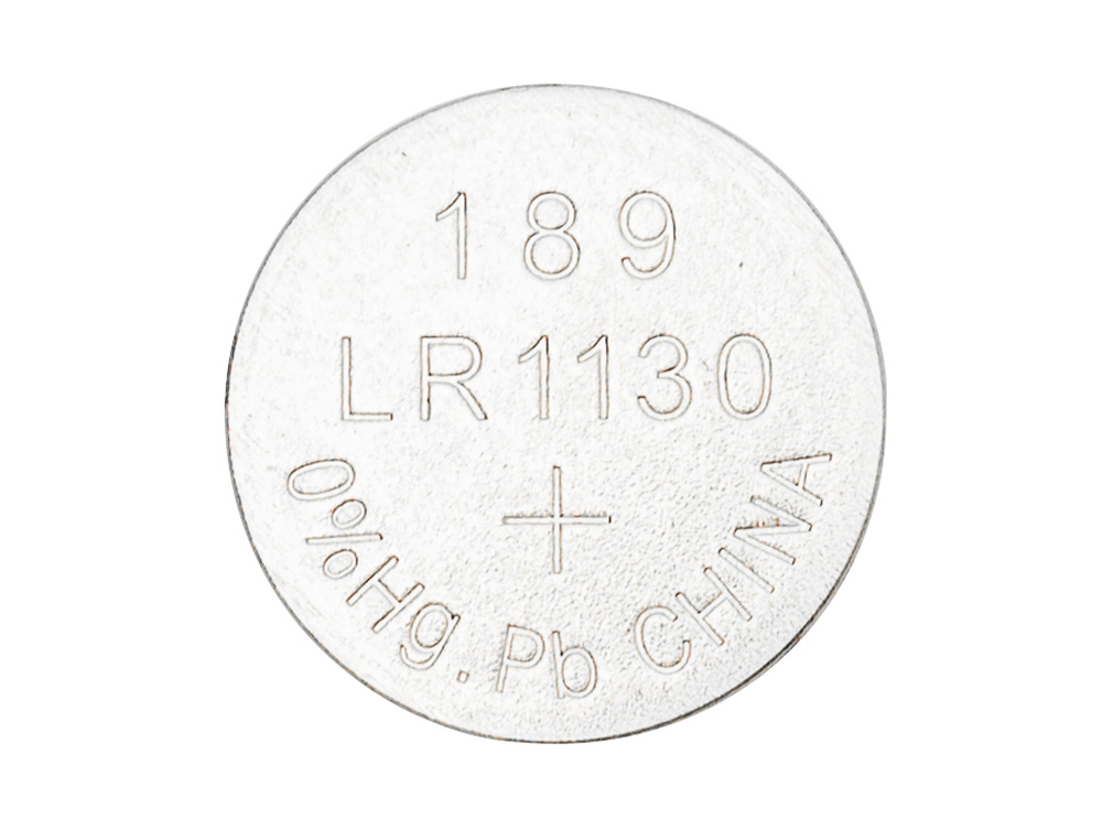 PILE Q-CONNECT BOUTON ALCALINE LR54 1,5V BLISTER 10 UNITES