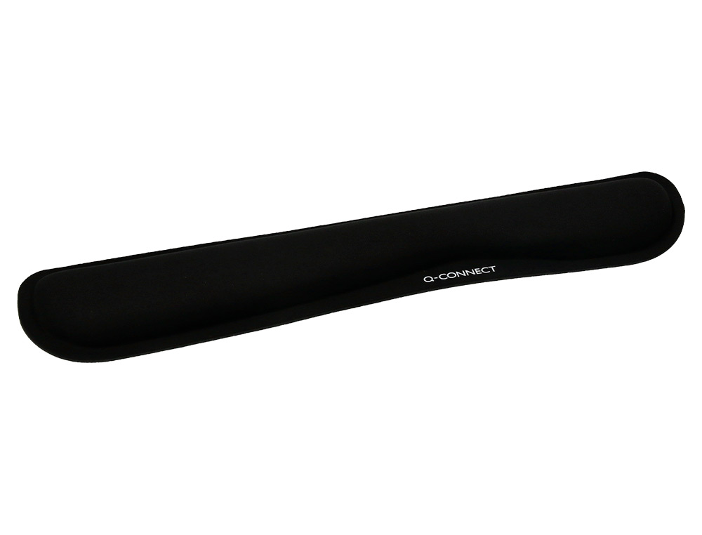 REPOSE-POIGNETS Q-CONNECT MEMORY FOAM CLAVIER 460X85X25MM COLORIS NOIR