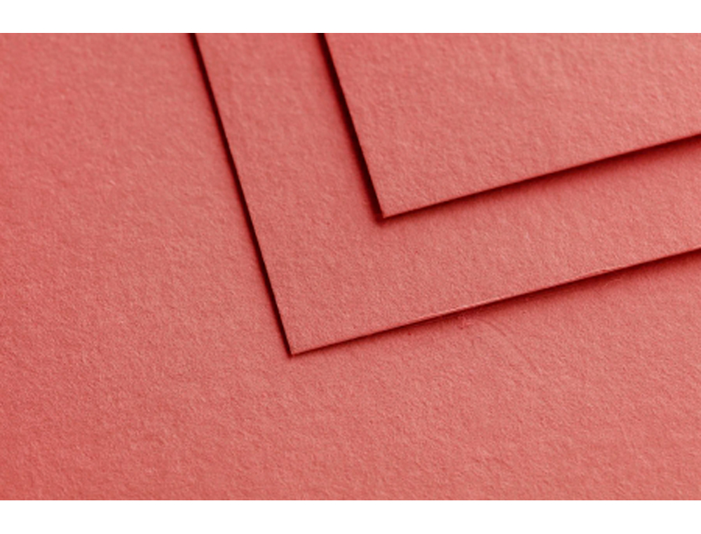 FEUILLE DESSIN CLAIREFONTAINE PAINT ON 500X650MM 250G       COLORIS TERRACOTTA PAQUET 10  UNITES