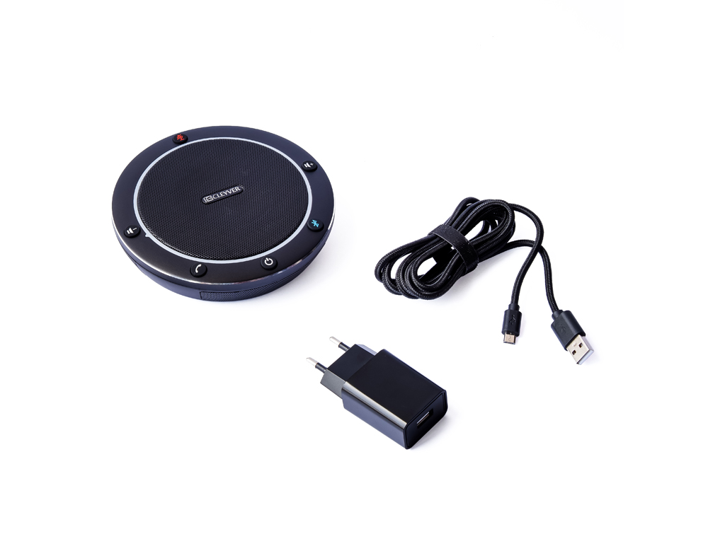 HAUT-PARLEUR CLEYVER PORTABLE CC60 USB-BLUETOOTH COLORIS    NOIR