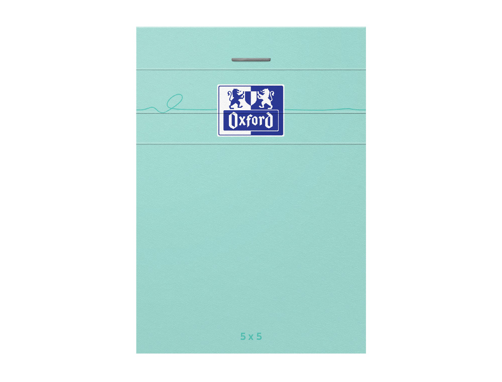 BLOC OXFORD SMART AGRAFE 74X105MM 160 PAGES OPTIK      PAPER 5X5