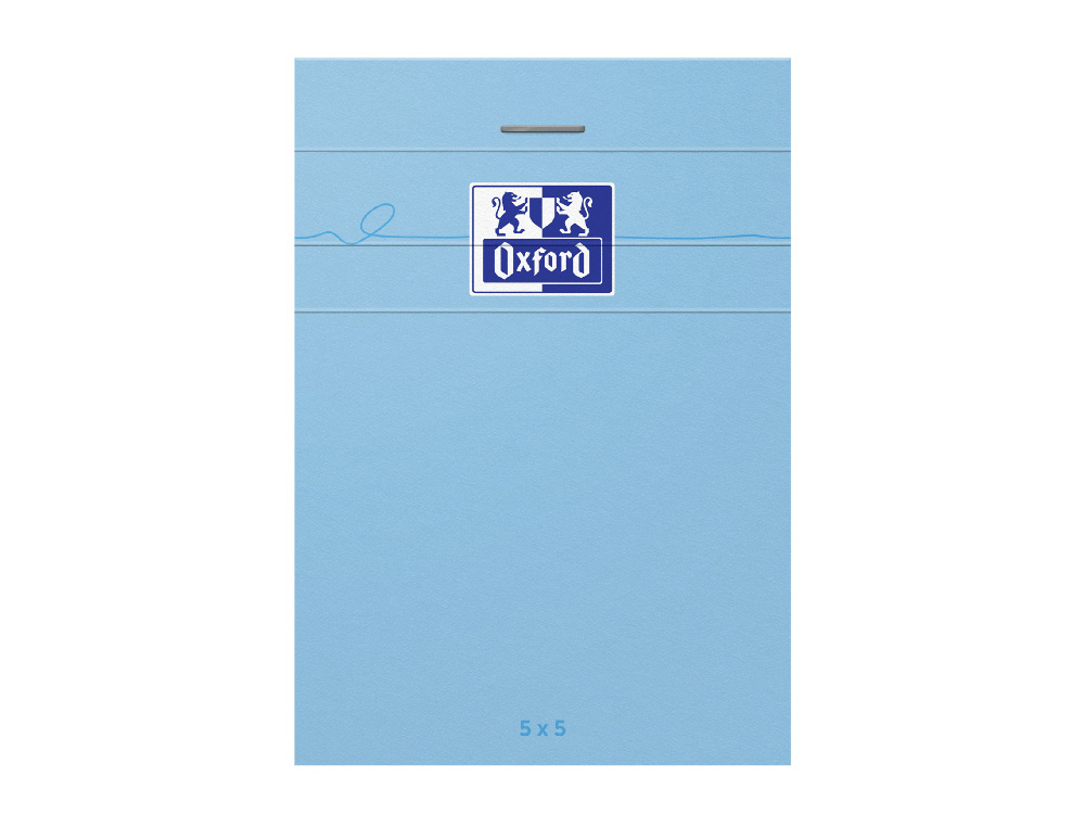 BLOC OXFORD SMART AGRAFE 74X105MM 160 PAGES OPTIK      PAPER 5X5