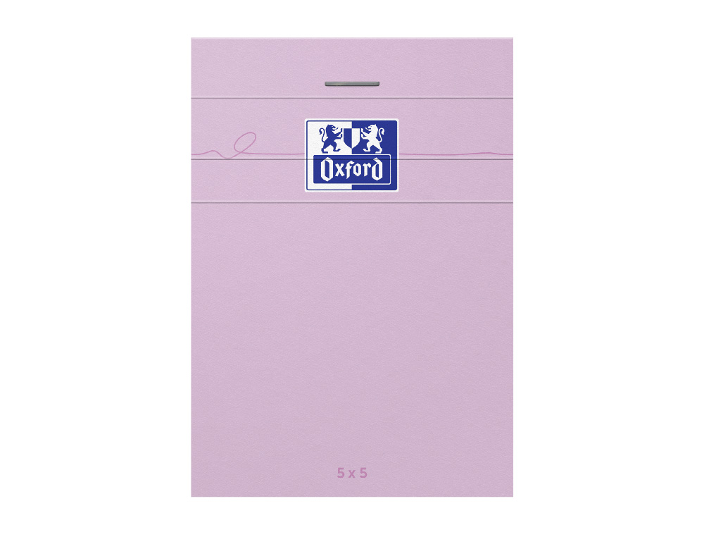 BLOC OXFORD SMART AGRAFE 74X105MM 160 PAGES OPTIK      PAPER 5X5