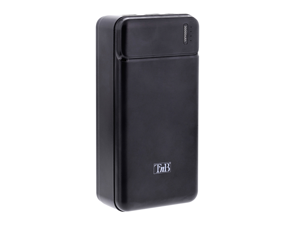 BATTERIE NOMADE T'NB 30000 MAH 2 USB + 1USB-C CHARGE RAPIDE 10W COLORIS NOIR