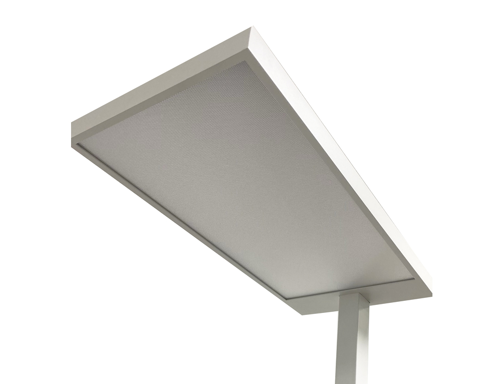LAMPADAIRE UNILUX VERSUS 196CM LED AVEC SOCLE COLORIS  BLANC