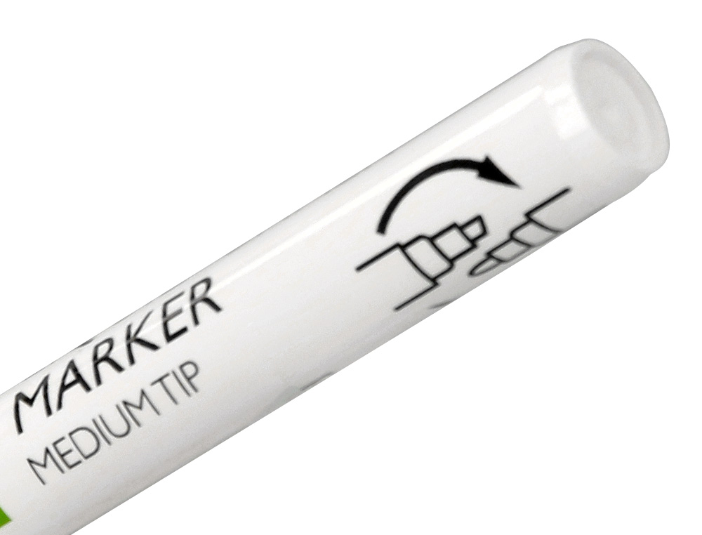 MARQUEUR Q-CONNECT CRAIE LIQUIDE POINTE RONDE TRACE    3MM COLORIS BLANC BOITE 4     UNITES