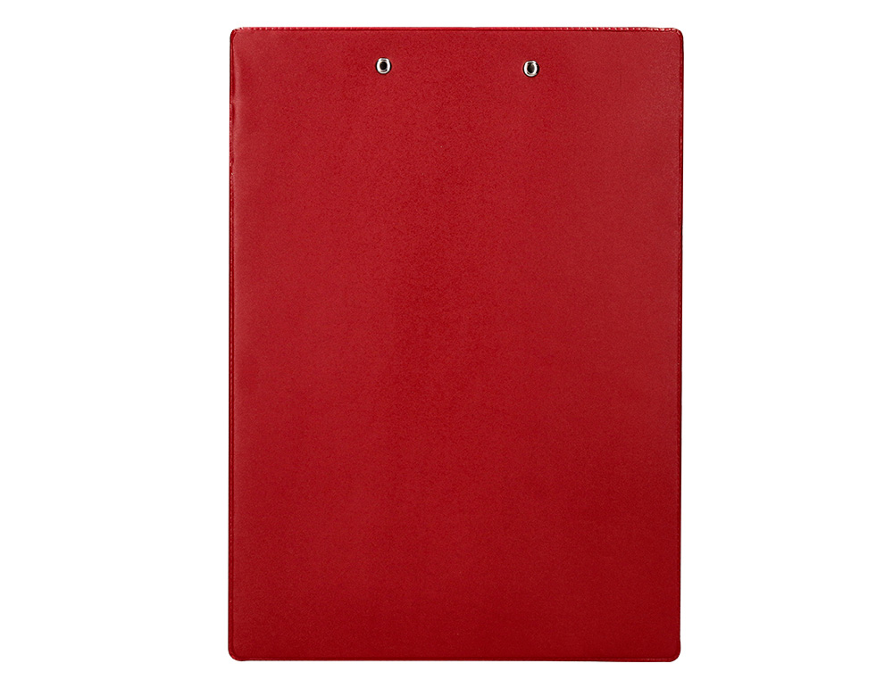 PORTE-BLOC Q-CONNECT DIN A4 PLASTIQUE 50% RECYCLE         EPAISSEUR 2,1MM COLORIS ROUGE
