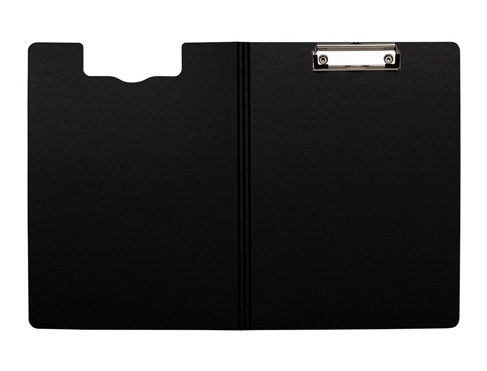 PORTE-BLOC Q-CONNECT MINICLIP SUPERIEUR DIN A4 PLASTIQUE    50% RECYCLE EPAISSEUR 2,1MM   COLORIS ROUGE