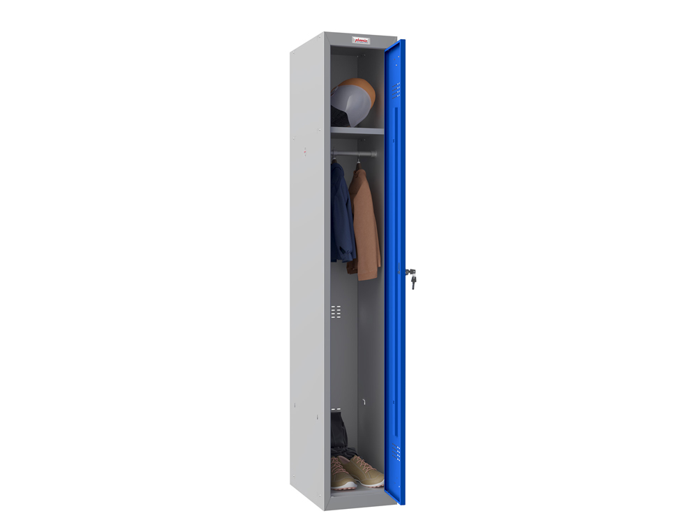 CASIER PERSONNEL PHOENIX SERIE PL PL1130GBK SERRURE A CLE COLORIS BLEU