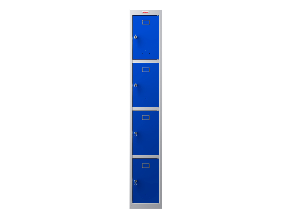 CASIER PERSONNEL PHOENIX SERIE PL PL1430GBK SERRURE A  CLE COLORIS BLEU