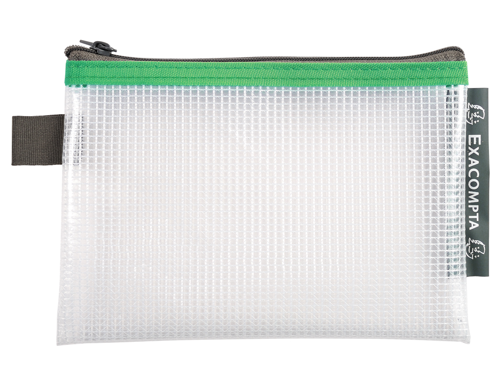 POCHETTE ZIP EXACOMPTA EVA A6 COLORIS ASSORTIS