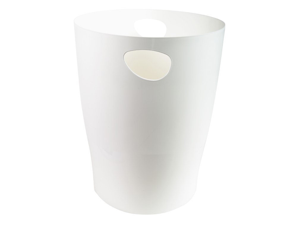 CORBEILLE A PAPIER EXACOMPTA ECOBIN OFFICE CAPACITE 15L COLORIS BLANC