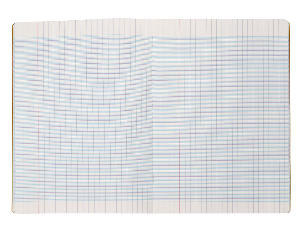 CAHIER PIQURE LIDERPAPEL COUVERTURE PP 210X297MM 96P   SEYES COLORIS JAUNE