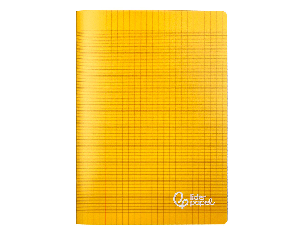 CAHIER PIQURE LIDERPAPEL COUVERTURE PP 240X320MM 48P   SEYES COLORIS JAUNE