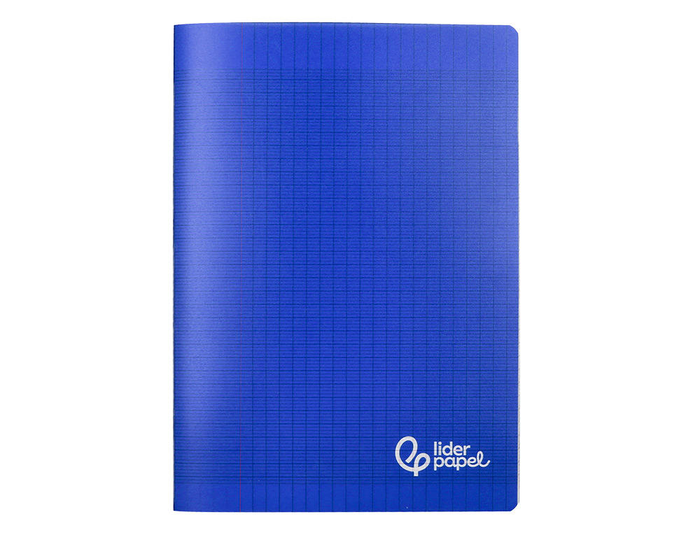 CAHIER PIQURE LIDERPAPEL COUVERTURE PP 240X320MM 96P   SEYES COLORIS BLEU