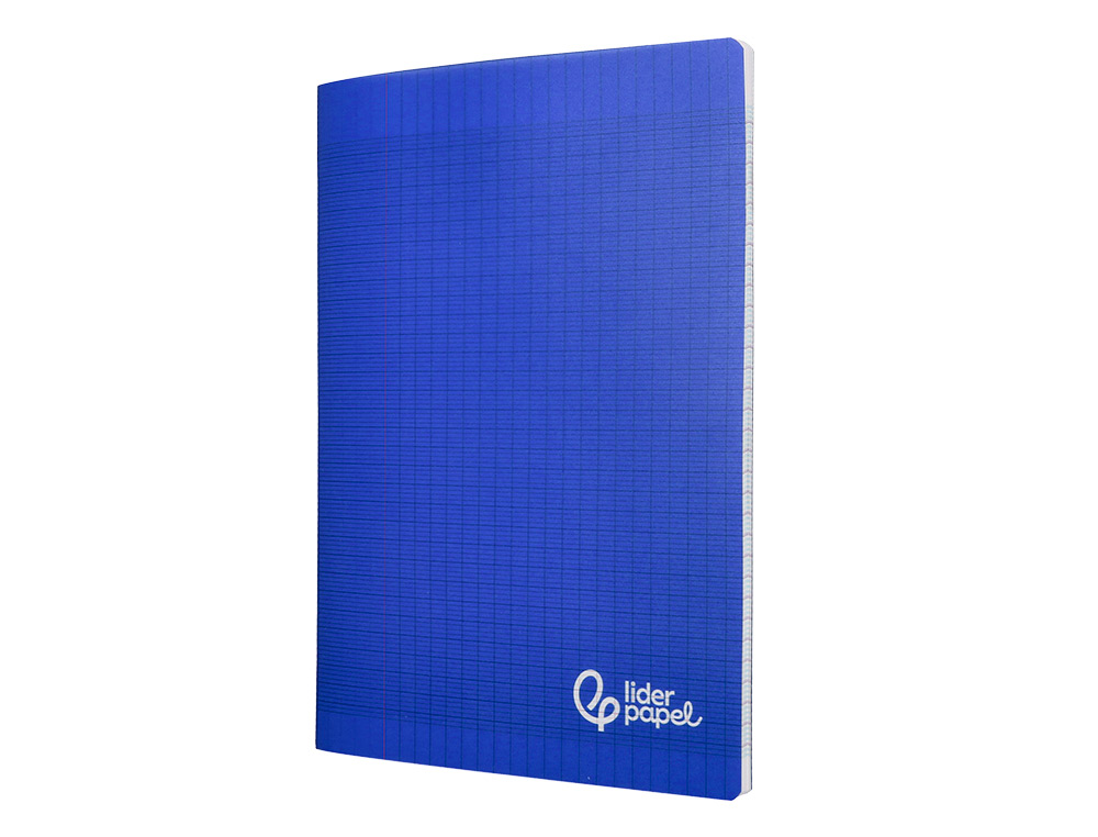 CAHIER PIQURE LIDERPAPEL COUVERTURE PP 240X320MM 96P   SEYES COLORIS BLEU