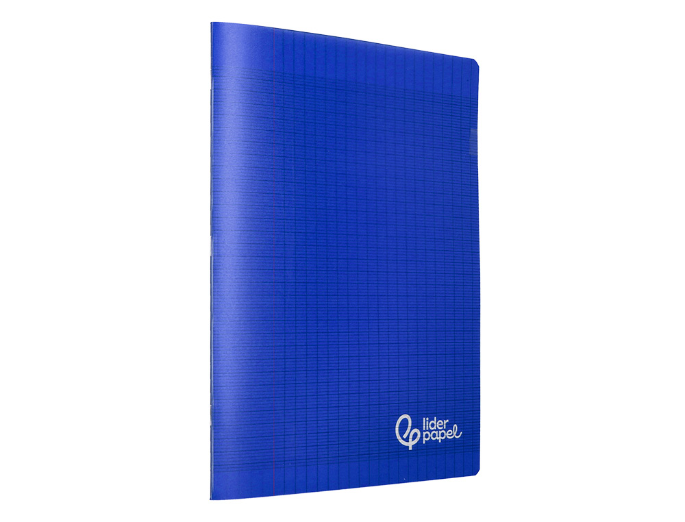 CAHIER PIQURE LIDERPAPEL COUVERTURE PP 240X320MM 96P   SEYES COLORIS BLEU