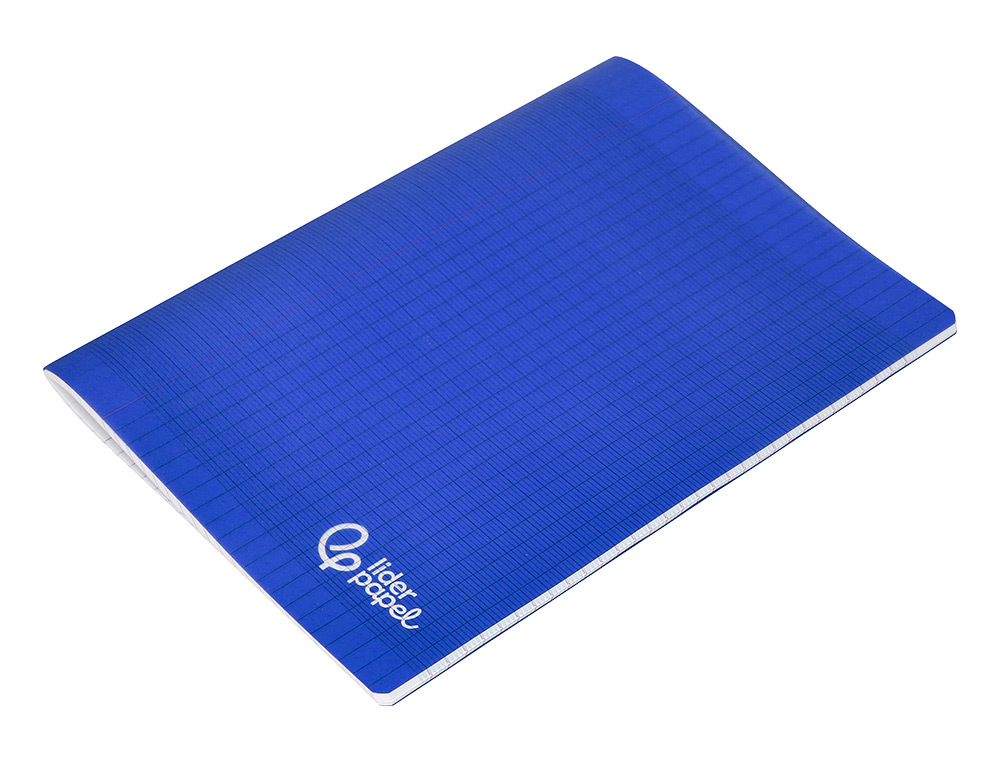 CAHIER PIQURE LIDERPAPEL COUVERTURE PP 240X320MM 96P   SEYES COLORIS BLEU