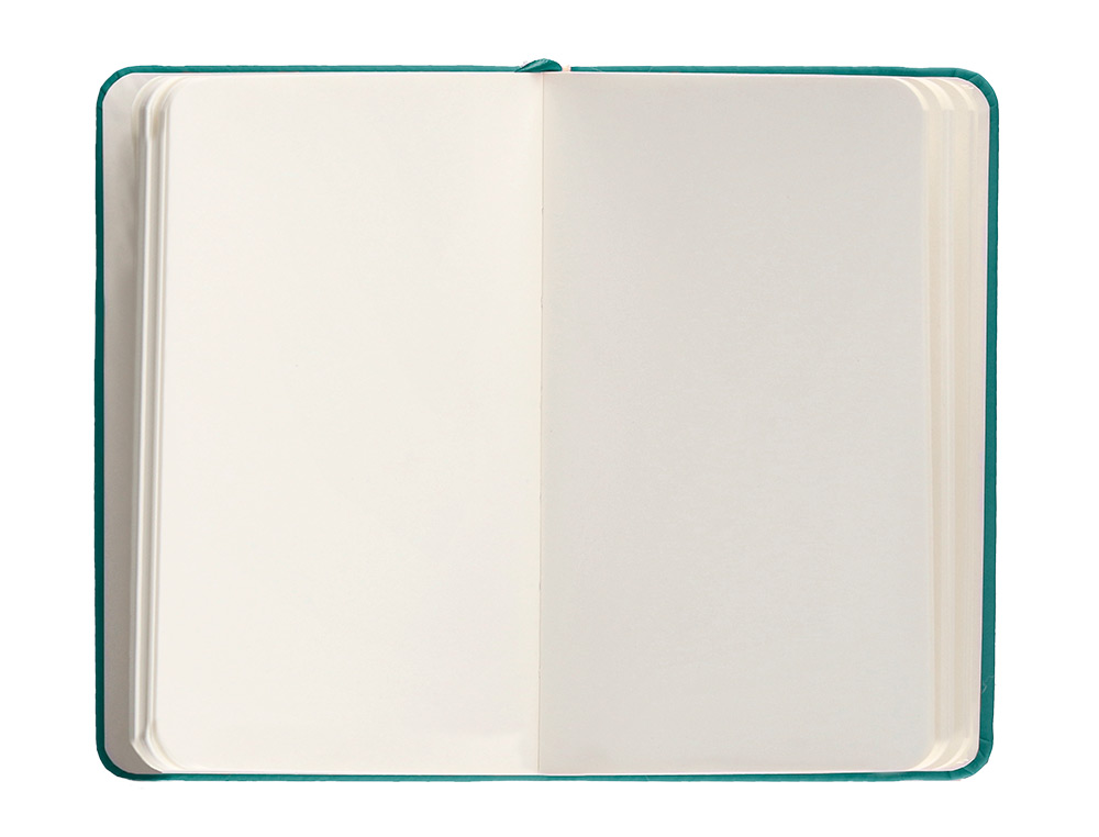 CARNET FERMETURE ELASTIQUE ANTARTIK NOTES COUVERTURE RIGIDE A6 PAPIER UNI IVOIRE 100 FEUILLES 80GR FSC VERT PAON