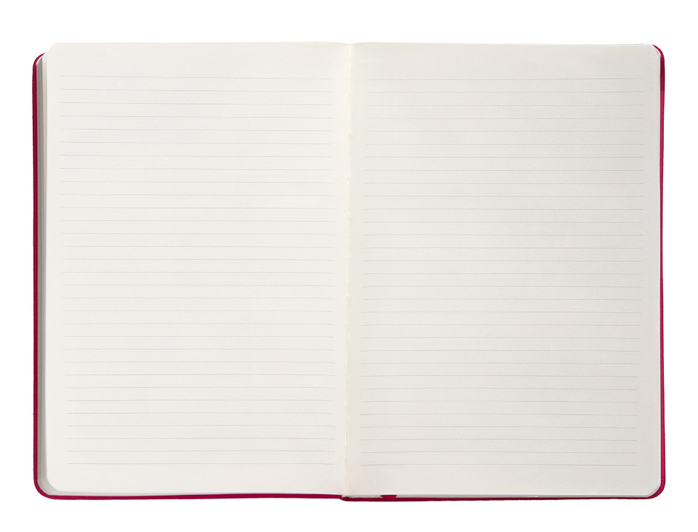 CARNET FERMETURE ELASTIQUE ANTARTIK NOTES COUVERTURE     RIGIDE A5 LIGNE 100 FEUILLES  80GR FSC COLORIS FRAMBOISE