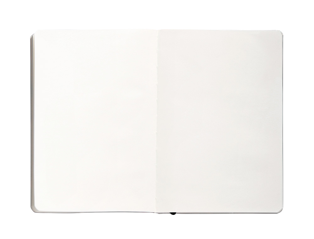 CARNET FERMETURE ELASTIQUE ANTARTIK NOTES COUVERTURE SOUPLE A5 PAPIER UNI IVOIRE 100 FEUILLES 80GR FSC COLORIS NOIR