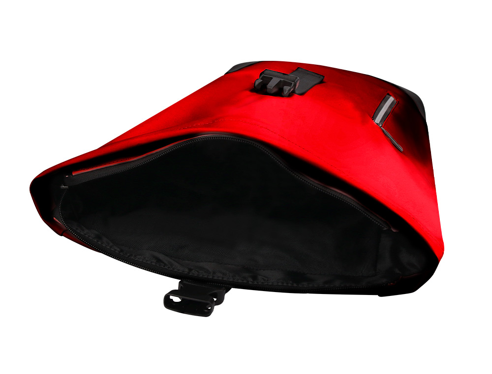 SAC A DOS ANTARTIK ROLL UP WATERPROOF 480X130X280MM      COLORIS ROUGE GRENAT