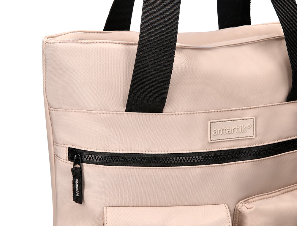 SAC MULTIFONCTION ANTARTIK MODELE BOLSO FLIP BAG         400X120X390MM COLORIS BEIGE   CLAIR