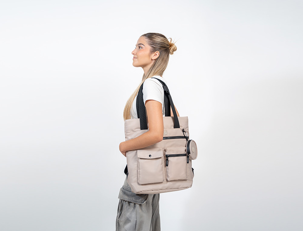 SAC MULTIFONCTION ANTARTIK MODELE BOLSO FLIP BAG         400X120X390MM COLORIS VERT DE GRIS