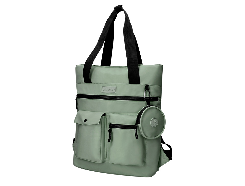 SAC MULTIFONCTION ANTARTIK MODELE BOLSO FLIP BAG         400X120X390MM COLORIS VERT DE GRIS