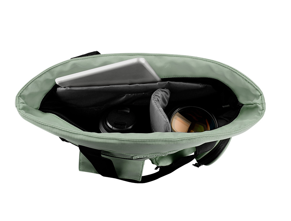 SAC MULTIFONCTION ANTARTIK MODELE BOLSO FLIP BAG         400X120X390MM COLORIS VERT DE GRIS