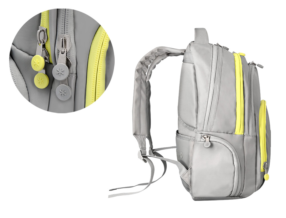 SAC A DOS ANTARTIK 4 COMPARTIMENTS MODELE FUSION   FLEX 19L 450X180X300MM COLORISGRIS