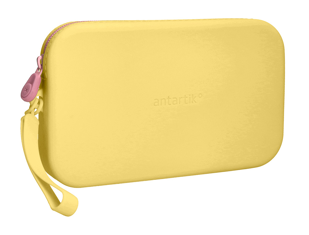 FOURRE-TOUT ANTARTIK PLAT EN SILICONE MODELE TROPICAL DIVE 190X120X25MM COLORIS JAUNE